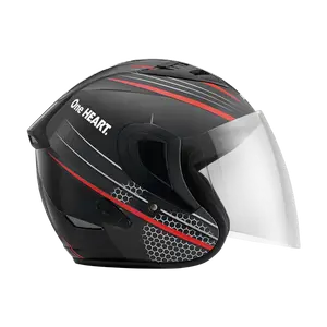 HONEYCOMB BLACK RED HELMET
